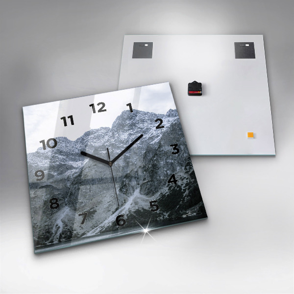 Štvorcové hodiny Morskie Oko v Tatrách