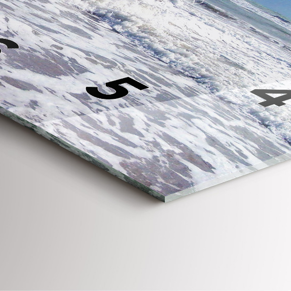 Štvorcové hodiny Potopená vodná loď