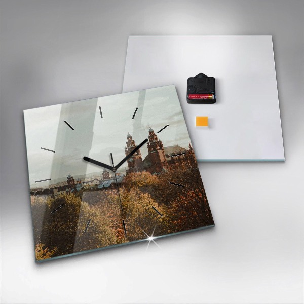 Štvorcové hodiny Galéria umenia v Glasgowe