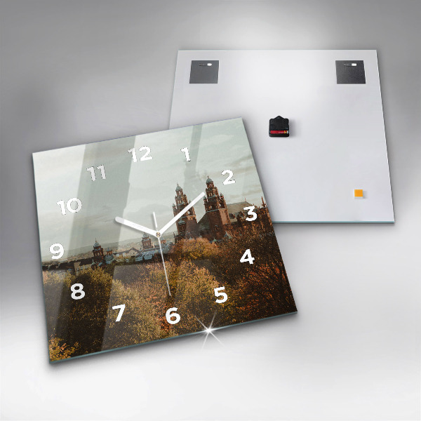 Štvorcové hodiny Galéria umenia v Glasgowe