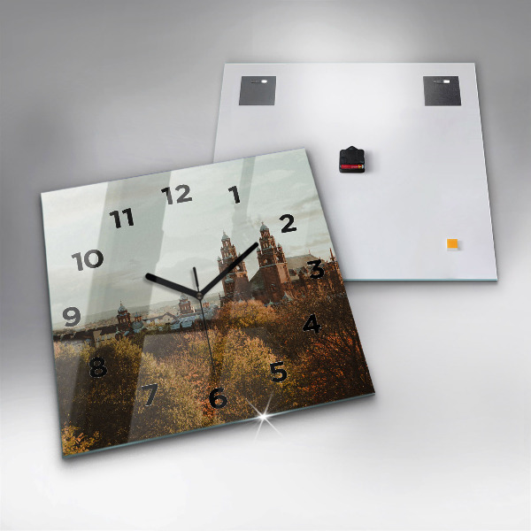 Štvorcové hodiny Galéria umenia v Glasgowe