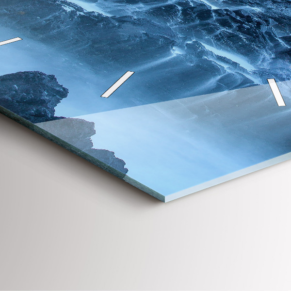 Štvorcové hodiny Maják