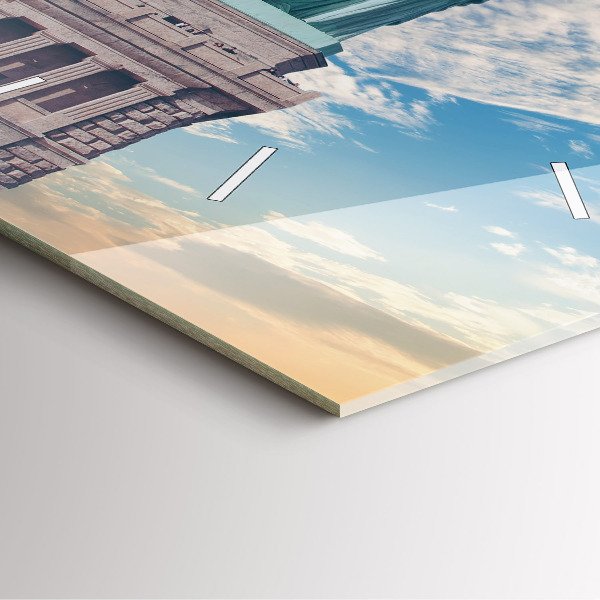 Štvorcové hodiny Socha slobody v New Yorku