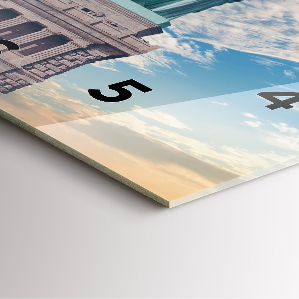 Štvorcové hodiny Socha slobody v New Yorku