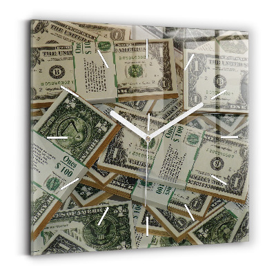 Štvorcové hodiny 1 americký dolár