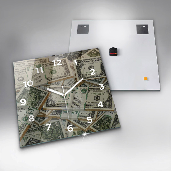 Štvorcové hodiny 1 americký dolár