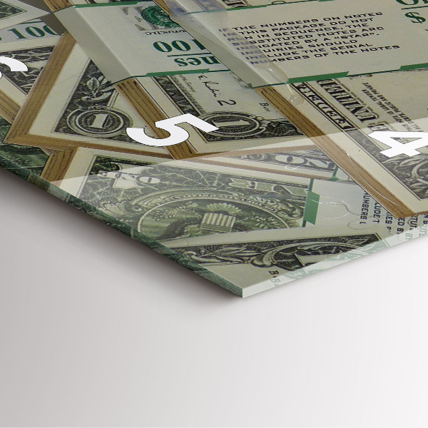 Štvorcové hodiny 1 americký dolár