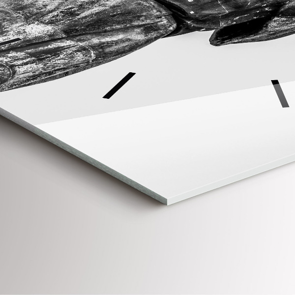 Štvorcové hodiny Socha slobody v Budapešti