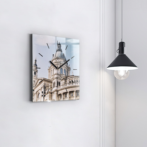 Štvorcové hodiny Bazilika sv Štefan