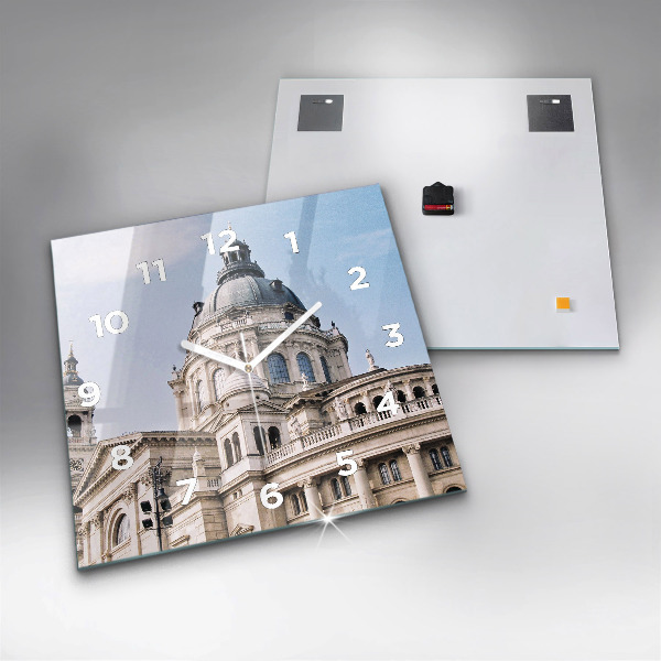 Štvorcové hodiny Bazilika sv Štefan