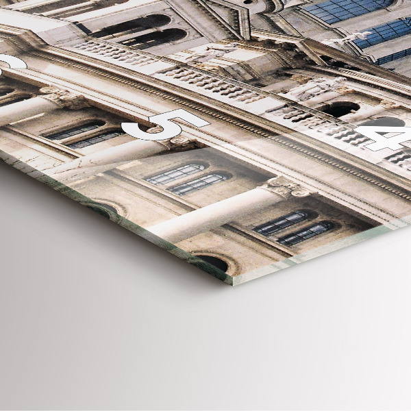 Štvorcové hodiny Bazilika sv Štefan