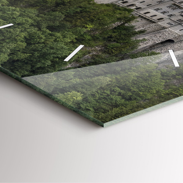 Štvorcové hodiny Zámok Neuschwanstein