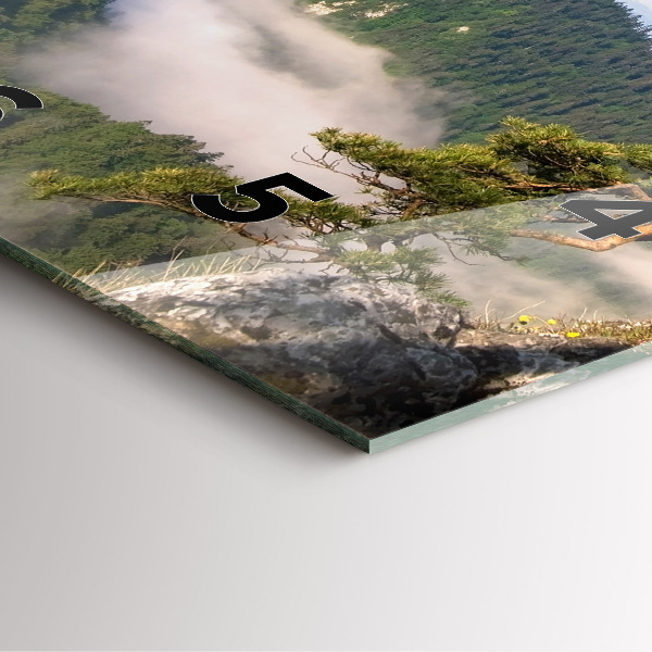 Štvorcové hodiny Sokolica Wierch v Pieninách