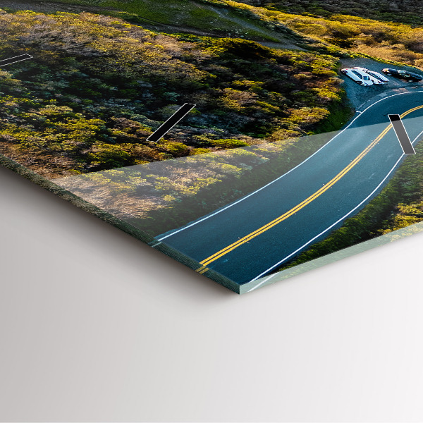 Štvorcové hodiny Cesta okolo San Francisca