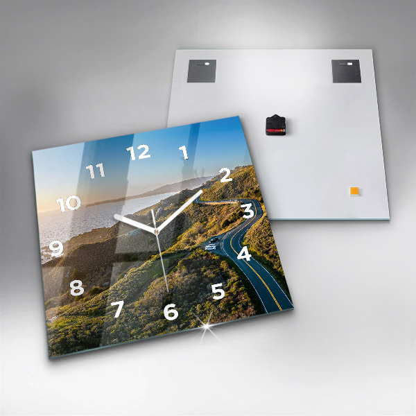 Štvorcové hodiny Cesta okolo San Francisca