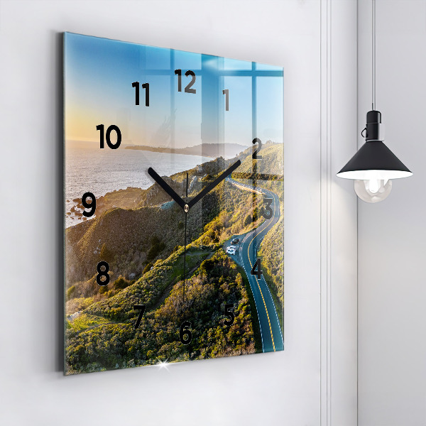 Štvorcové hodiny Cesta okolo San Francisca