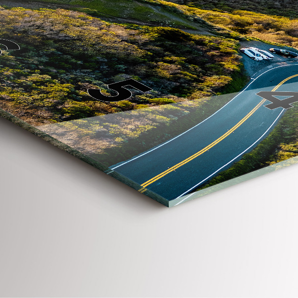 Štvorcové hodiny Cesta okolo San Francisca