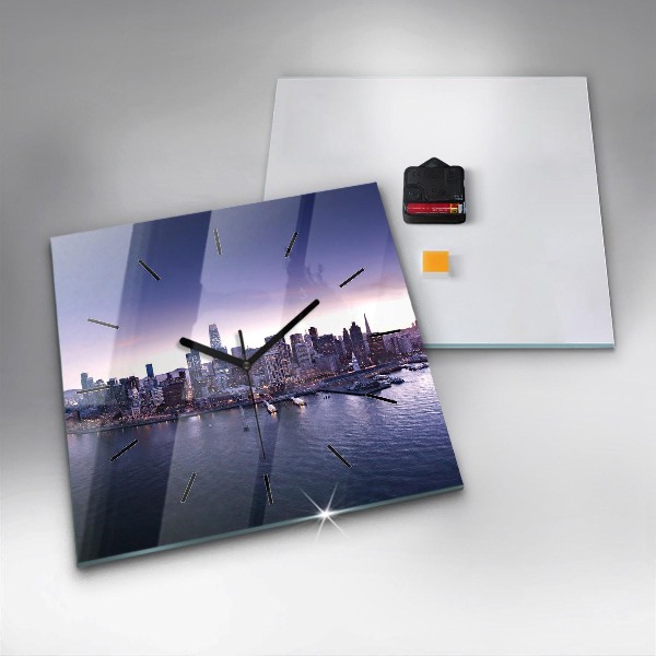 Štvorcové hodiny Pohľad na San Francisco