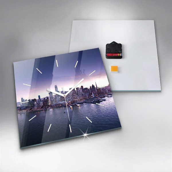 Štvorcové hodiny Pohľad na San Francisco