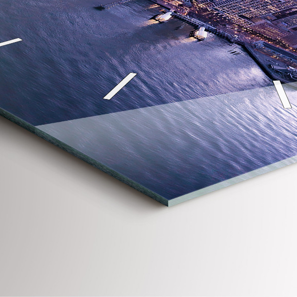 Štvorcové hodiny Pohľad na San Francisco