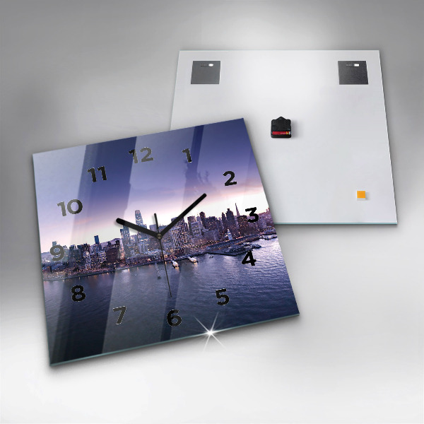 Štvorcové hodiny Pohľad na San Francisco