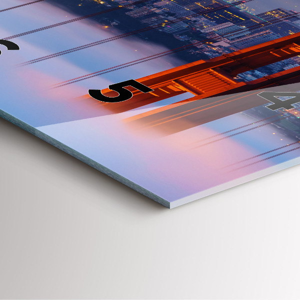 Štvorcové hodiny Most v San Franciscu