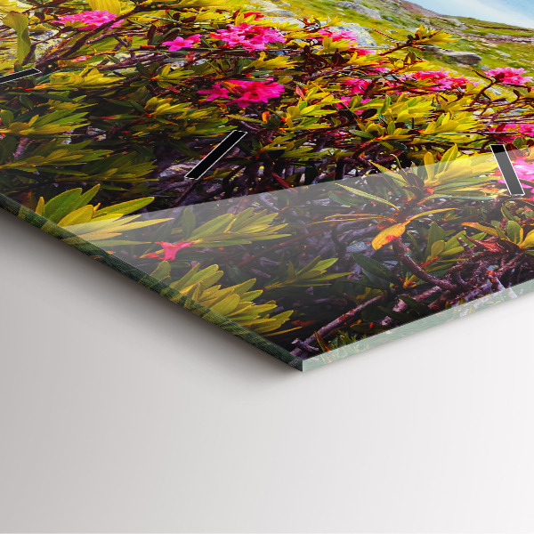 Štvorcové hodiny Ľadovec Mont Blanc Chamonix