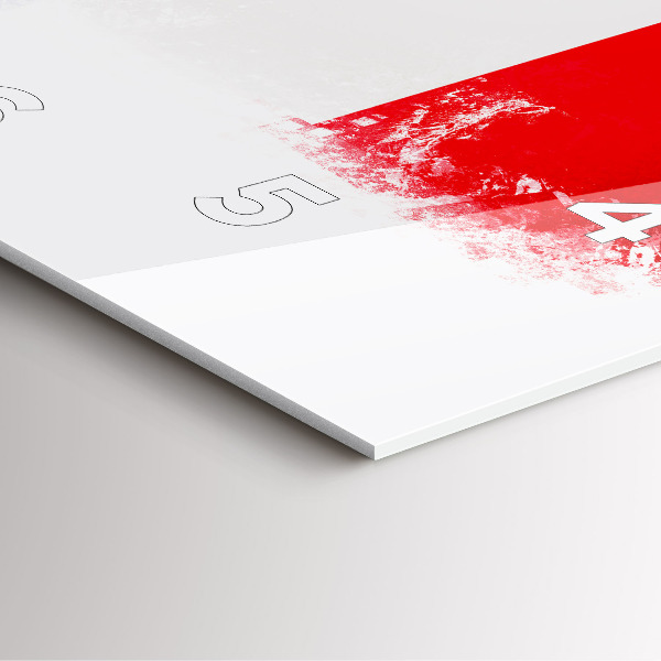 Štvorcové hodiny vlajka Francúzska