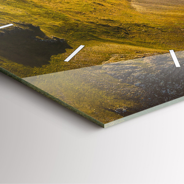 Štvorcové hodiny Cesta na Islande
