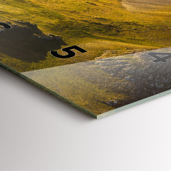 Štvorcové hodiny Cesta na Islande