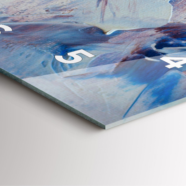 Štvorcové hodiny Abstraktné farby textúry