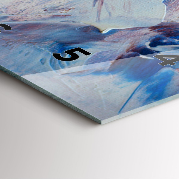 Štvorcové hodiny Abstraktné farby textúry