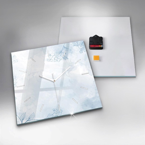 Štvorcové hodiny Náčrt rastliny