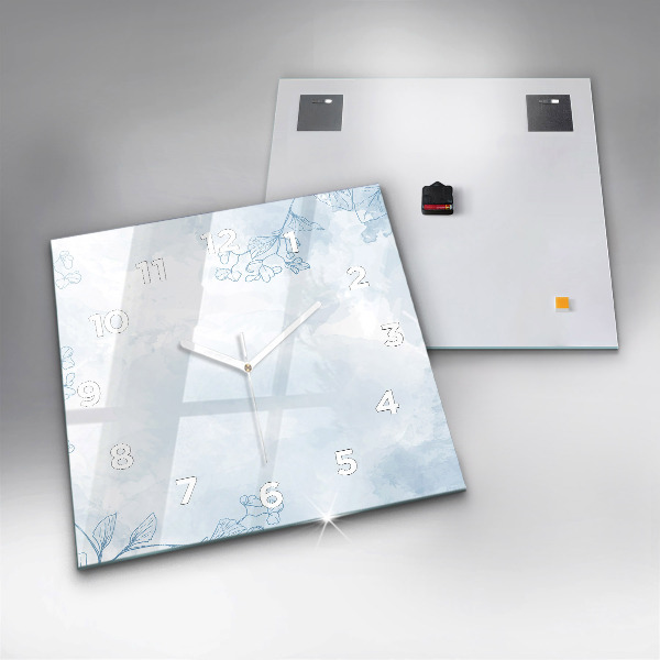 Štvorcové hodiny Náčrt rastliny