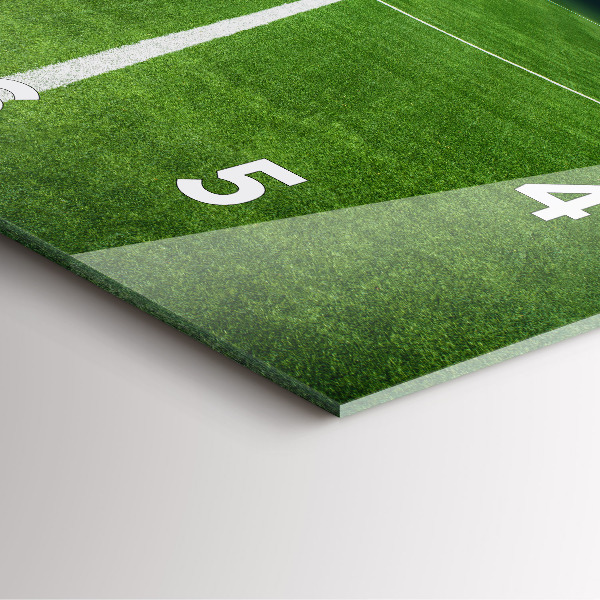 Štvorcové hodiny Futbalové ihrisko