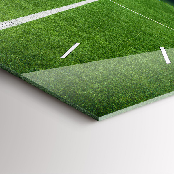 Štvorcové hodiny Futbalové ihrisko