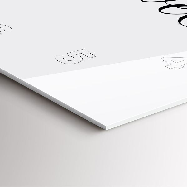 Štvorcové hodiny Cestovný nápis