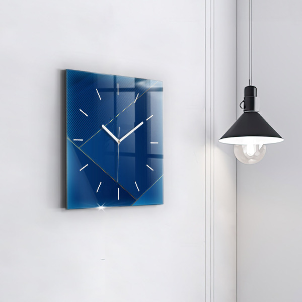 Štvorcové hodiny Ornamentálna abstrakcia