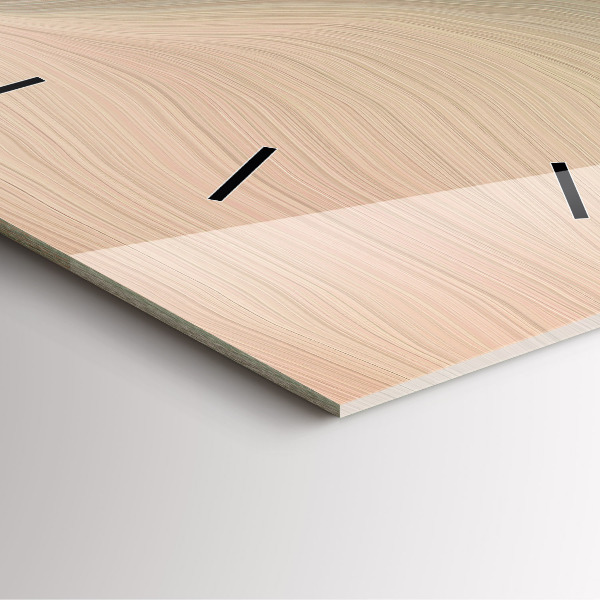 Štvorcové hodiny Vlnová abstrakcia