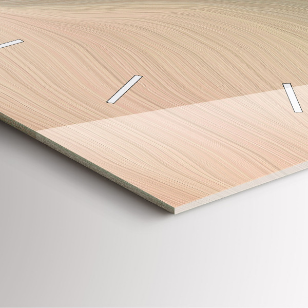 Štvorcové hodiny Vlnová abstrakcia