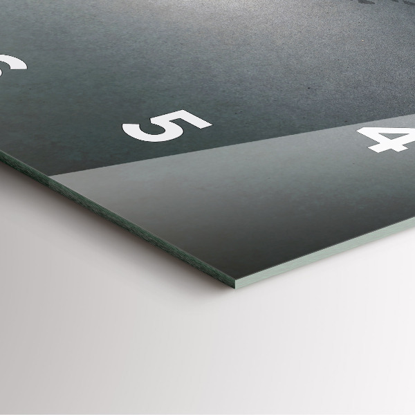 Štvorcové hodiny Tulák v tme