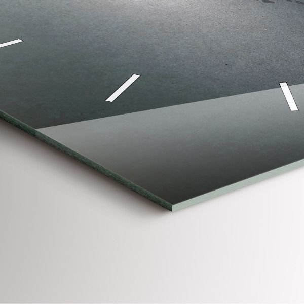 Štvorcové hodiny Tulák v tme