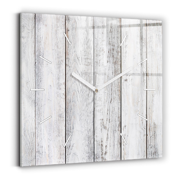 Štvorcové hodiny Maľované dosky