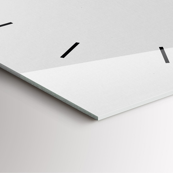 Štvorcové hodiny Hviezdy na svetlom pozadí