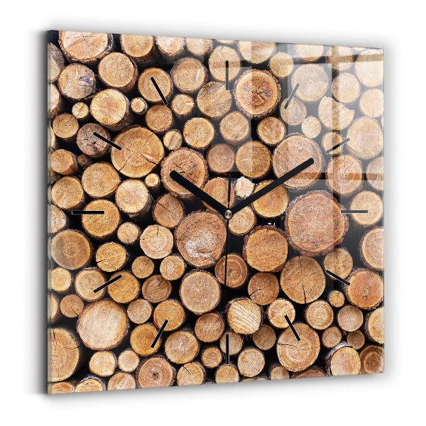 Štvorcové hodiny Krúžky stromov