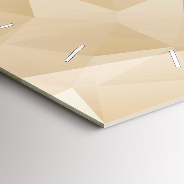 Štvorcové hodiny Abstrakcia trojuholníkov