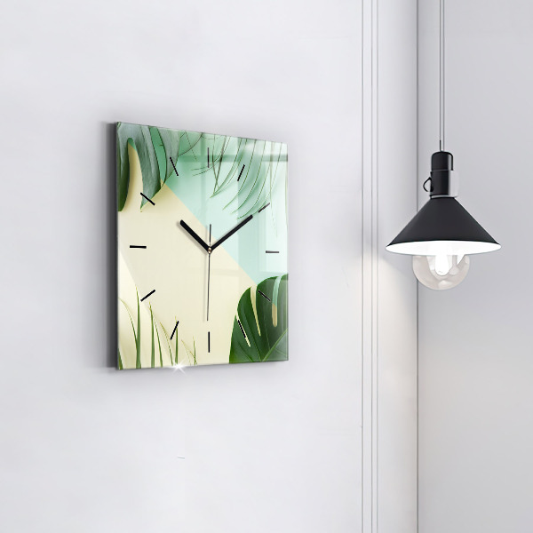 Štvorcové hodiny Monstera odchádza