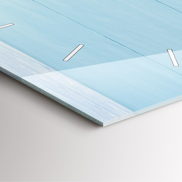 Štvorcové hodiny Detská tabuľa