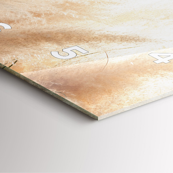 Štvorcové hodiny Klasy obilia