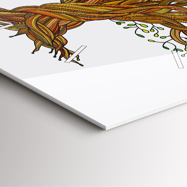 Štvorcové hodiny Strom a korene